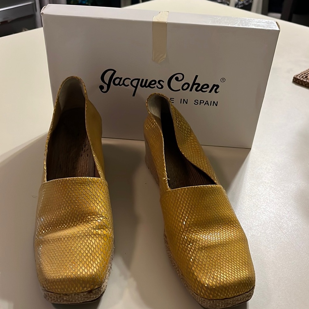 Vintage Jacques Cohen shoes size 10